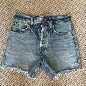 Agolde Jean Shorts size 26